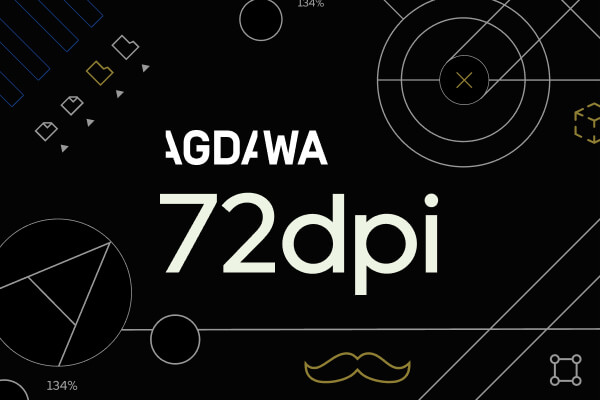A decorative thumbnail with the words AGDAWA and 72dpi written on it.